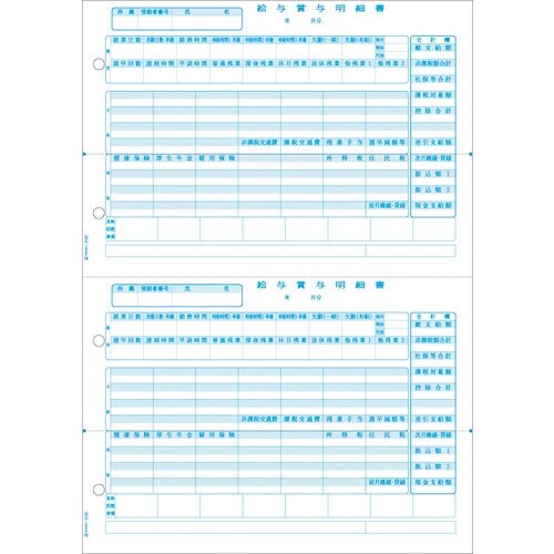 HISAGO 給与賞与明細書 2面