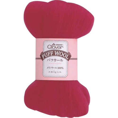 CLOVER パフウール ルビーレッド