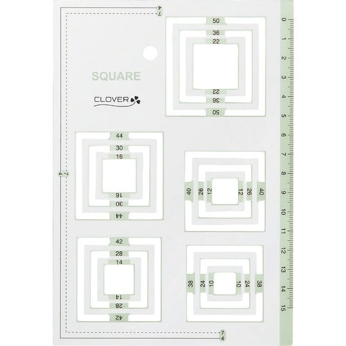 CLOVER ピーステンプレート正方形