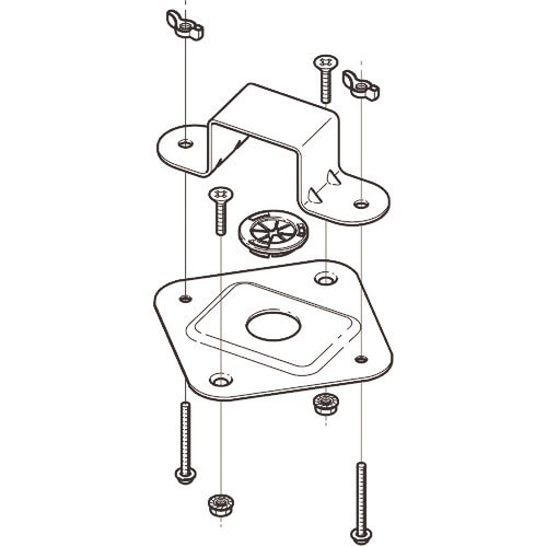 NEGUROSU 誘導灯取付金具