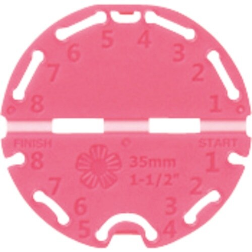 CLOVER つまみ細工プレート丸ひだつまみSS