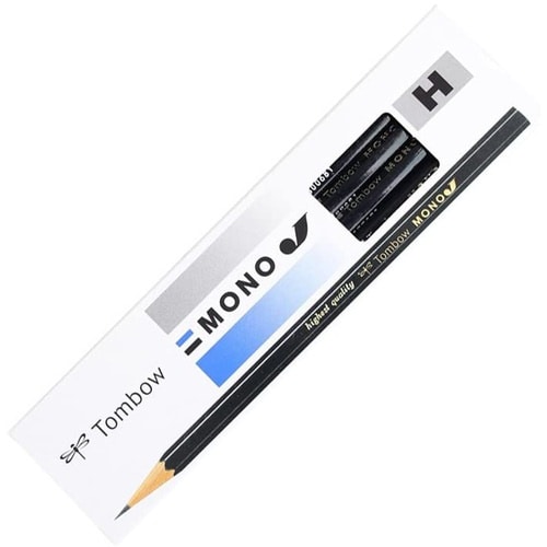 Tombow 鉛筆モノJ H 12本