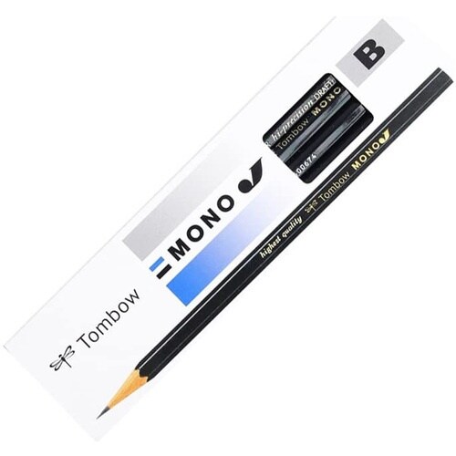 Tombow 鉛筆モノJ B 12本