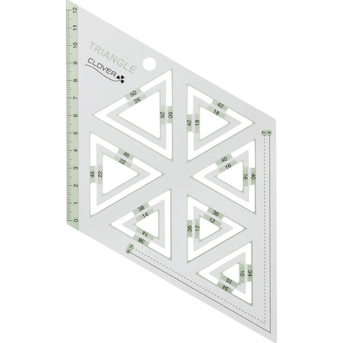 CLOVER ピーステンプレート正三角形