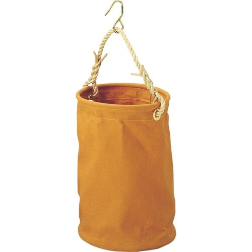 コヅチ 10号(ブラウン)防水帆布 底板付電工用バ