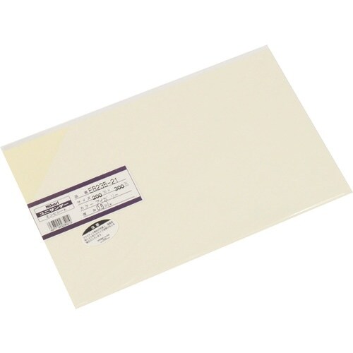 光 エンビ板アイボリー0.5×200×300mm