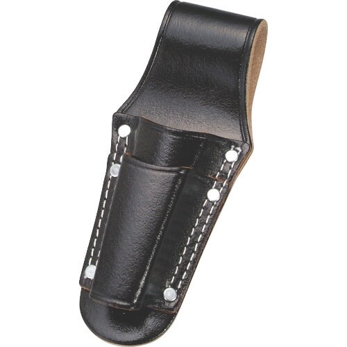 コヅチ 黒床皮ペンチ差し 2段二重縫い型押