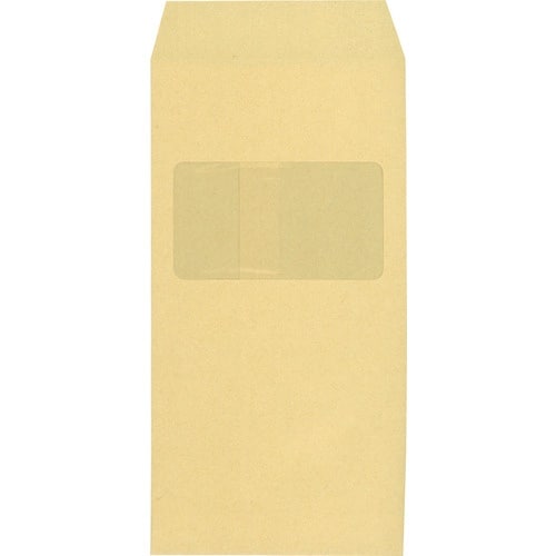 キングコーポ 洋形6号タテ型 窓明封筒 No.1