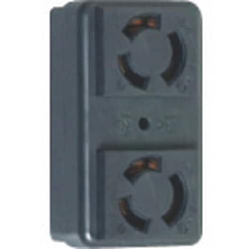 アメリカン電機 複式機器用アウトレット白