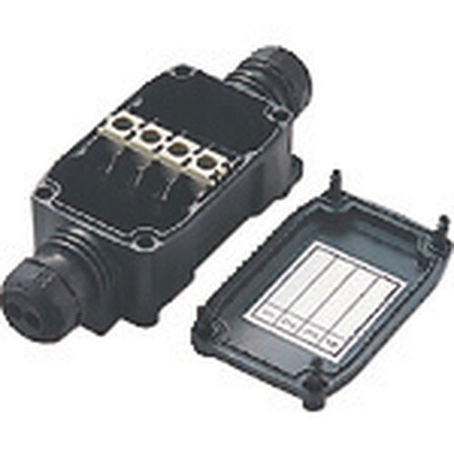 オーム電機 防水中継ボックス耐侯ベージュ