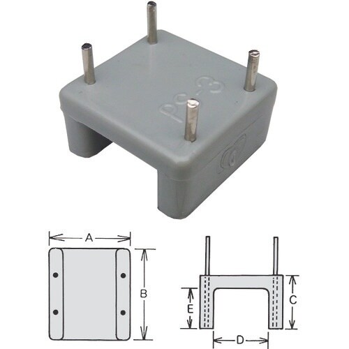 JAPPY コンクリート用ピンサドル(50個入)