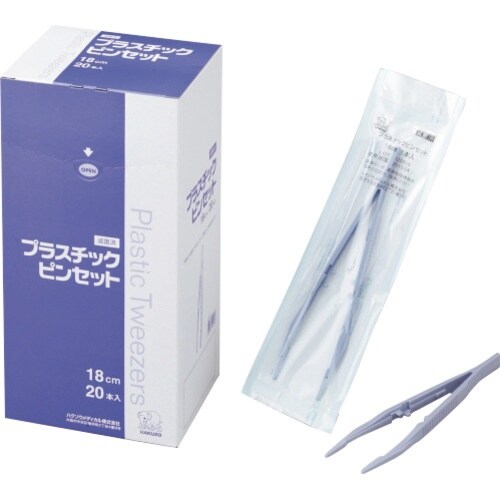 ハクゾウメディカル プラスチックピンセット(滅菌済