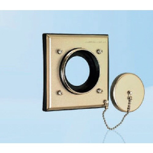 アメリカン電機 防水形プレ−ト1個用丸蓋ナシ