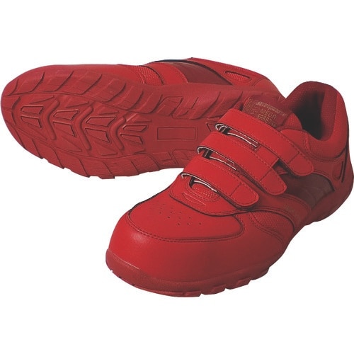 喜多 セーフティスニーカー MK5070 レッド