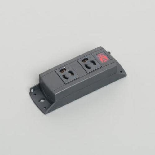 アメリカン電機 抜止OAタップ2個口コード無