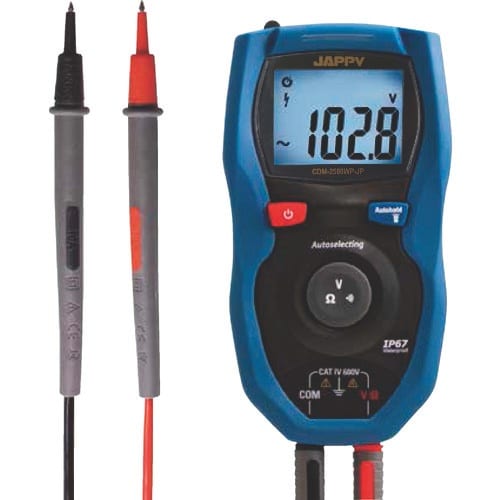JAPPY 防塵防水デジタルマルチメータ