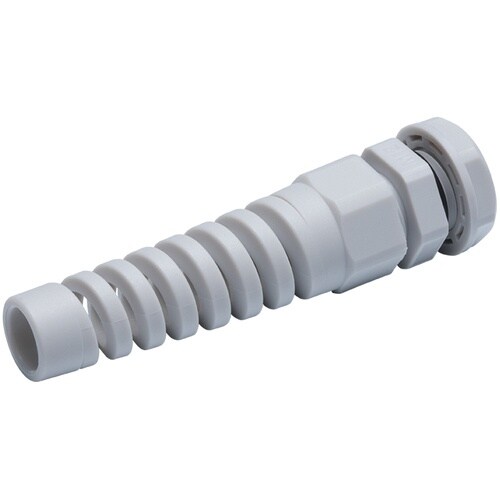 タカチ スパイラルケーブルグランド ライトグレー