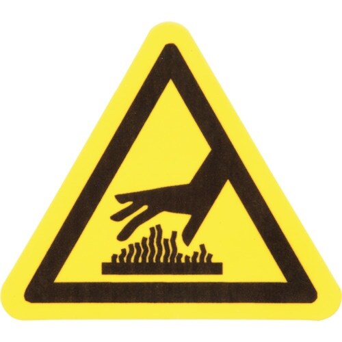 PANDUIT ISO警告ラベル 高温注意 WL3