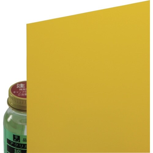 光 エンビ板 黄 0.5×910×300mm
