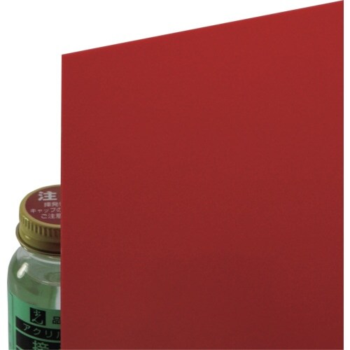 光 エンビ板 赤 1×910×900mm