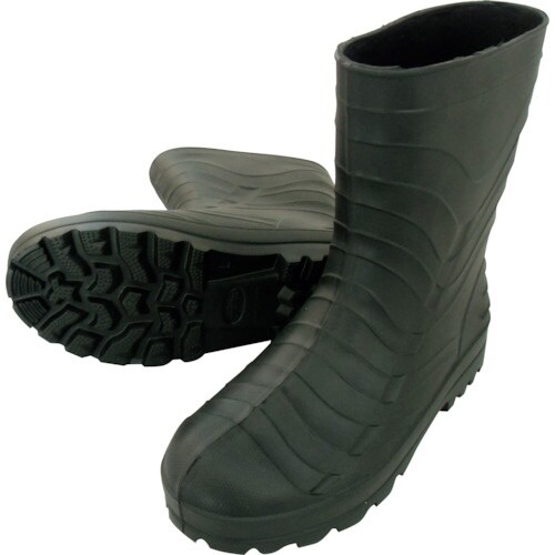 喜多 紳士EVAショート長靴 KR7010 ブラッ