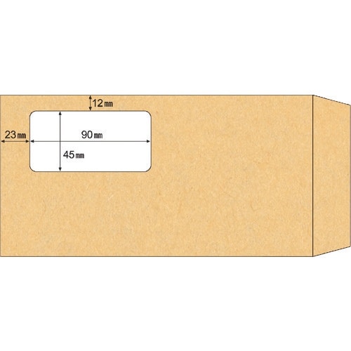 HISAGO 窓つき封筒クラフト
