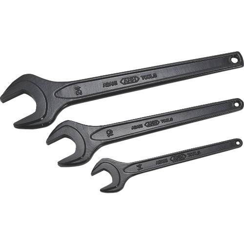 ASH 丸形片口スパナ強力タイプJISH130mm