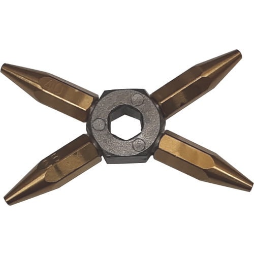 千代田 00号溶接火口(4本星組)