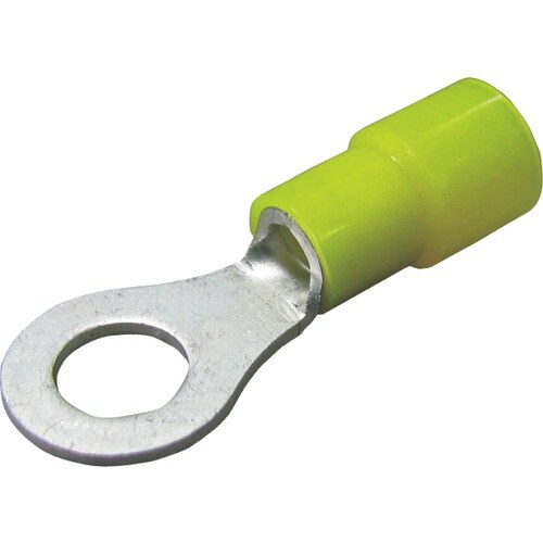 ニチフ 絶縁被覆付圧着端子(R形) 丸形(100P