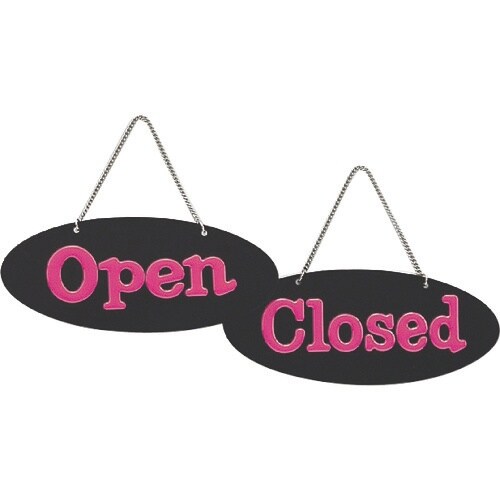 光 サインプレート Open−Closed シャイ