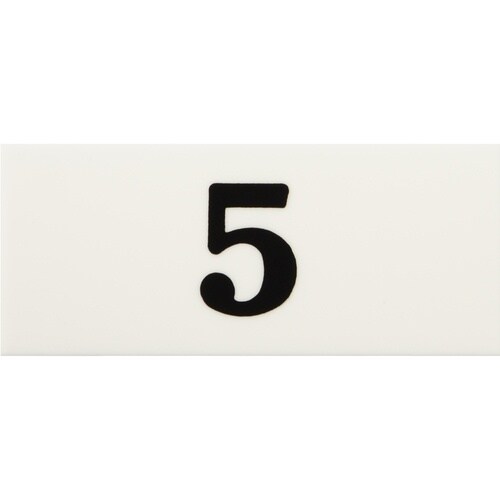 光 サインプレート ナンバーサイン 5