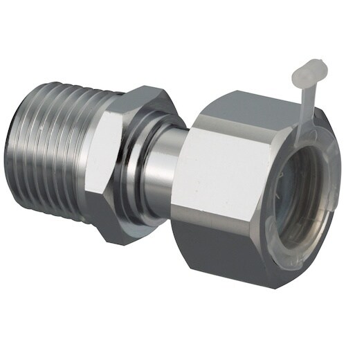 オンダ製作所 ナット付アダプター メッキ付 R3/