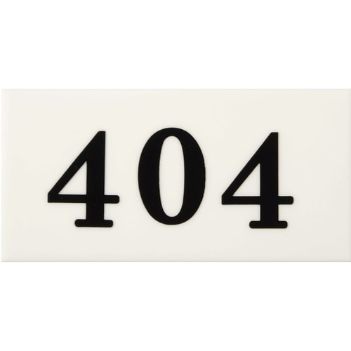 光 サインプレート 404