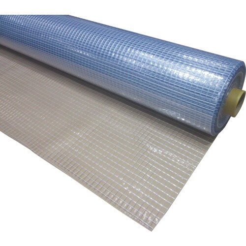 ユタカメイク 透明糸入りシート 防炎 0.55t×