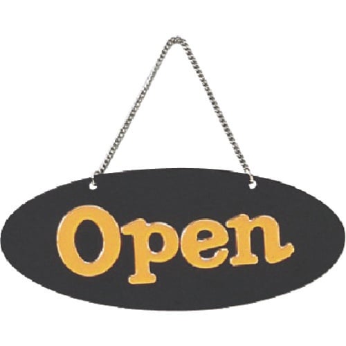 光 サインプレート Open