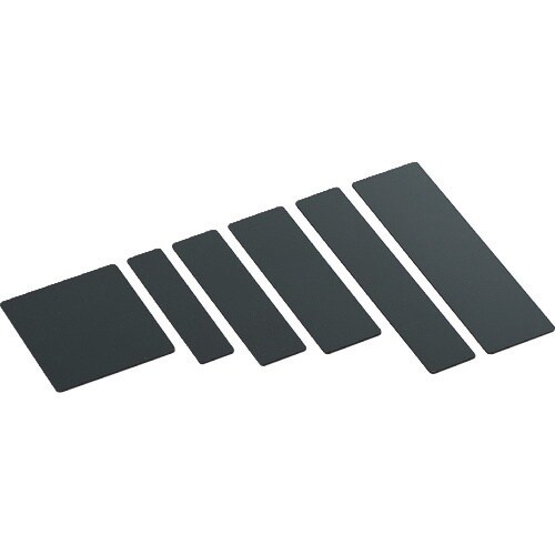 光 Rプレート無地 アクリル黒テープ付