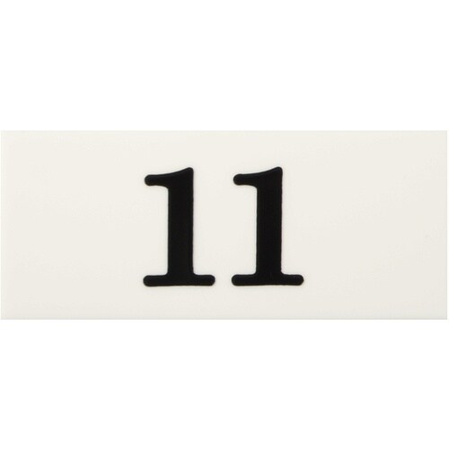 光 サインプレート ナンバーサイン 11