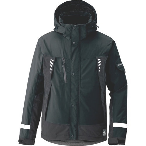 アイトス 防水防寒ジャケットブラック