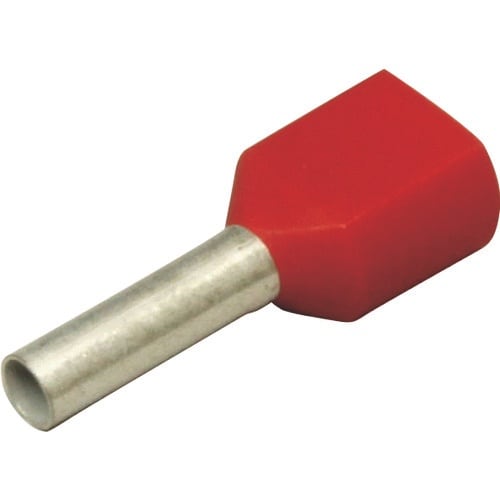 ニチフ フェルール(100個×5PK) 赤色