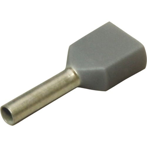 ニチフ フェルール(100個×5PK) 灰色