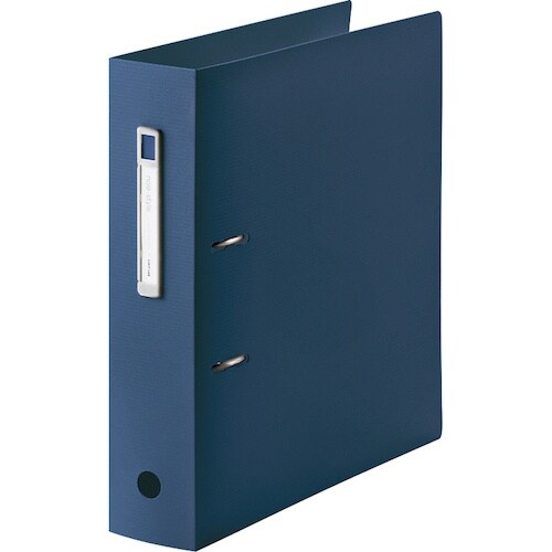 LIHIT A−Zファイル ネイビー A4