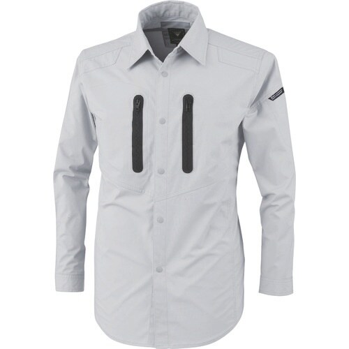 XEBEC 長袖シャツ1733−22−SS シルバ