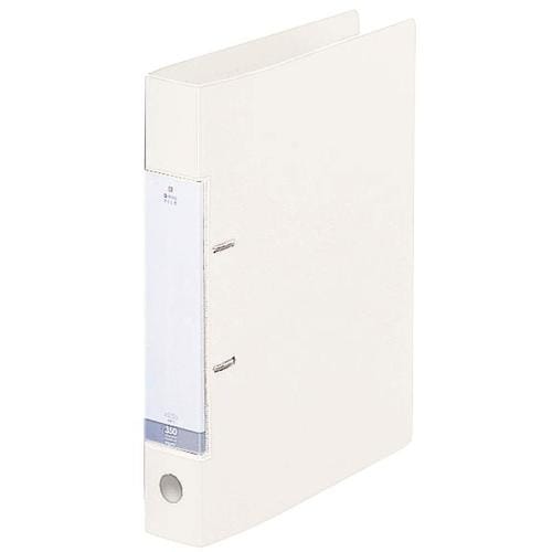 LIHIT D型リングファイル(350枚収納) 白