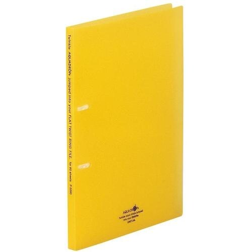 LIHIT フラット・ツイストリングファイル 黄