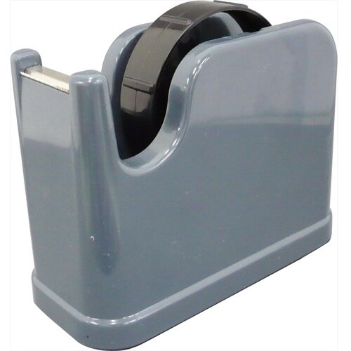 ナカバヤシ テープカッター ラウンド グレー