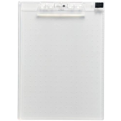 LIHIT クリップボード クリスタル A4/E