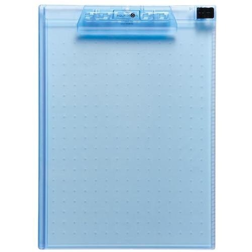 LIHIT クリップボード 青 A4/E