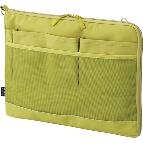 LIHIT バッグインバッグ(ヨコ型) イエローグ