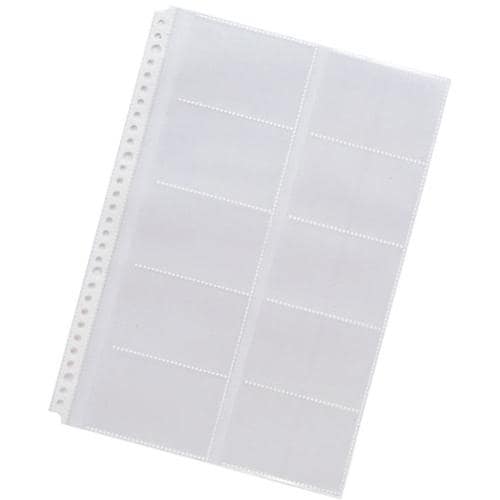 LIHIT カードポケット透明 (20枚入り) A