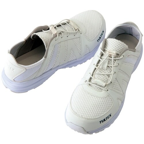 アイトス 軽量セーフティシューズ(踵踏み)ホワイト